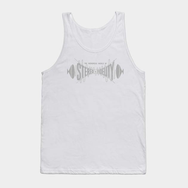 Stereo Fidelity Tank Top by HMK StereoType